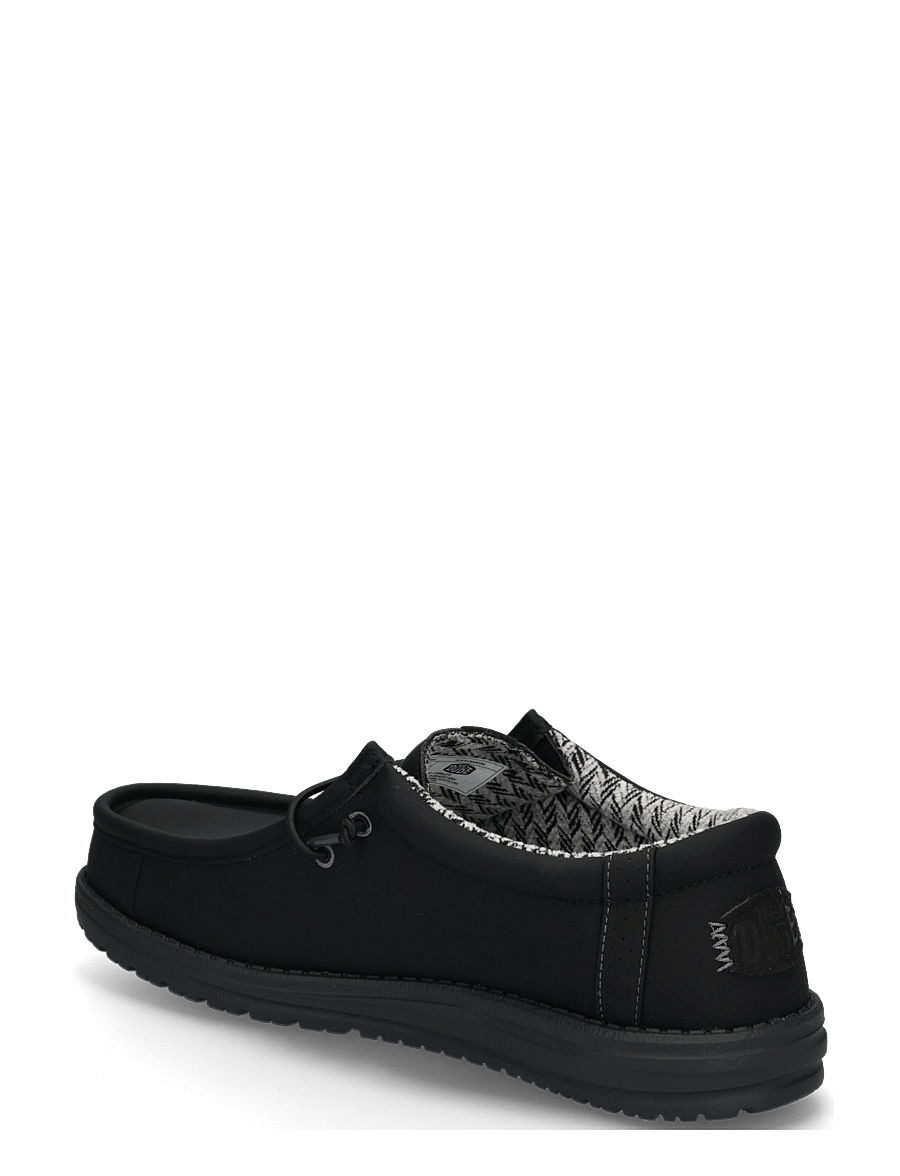Hey Dude - WALLY CLASSIC - slip-on sneaker - black/charcoal - 1