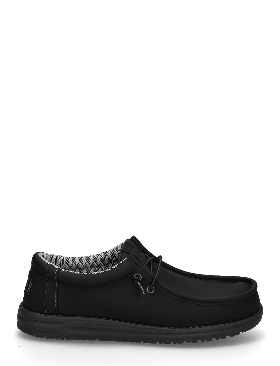 Hey Dude - WALLY CLASSIC - kollektioner - black/charcoal - 2