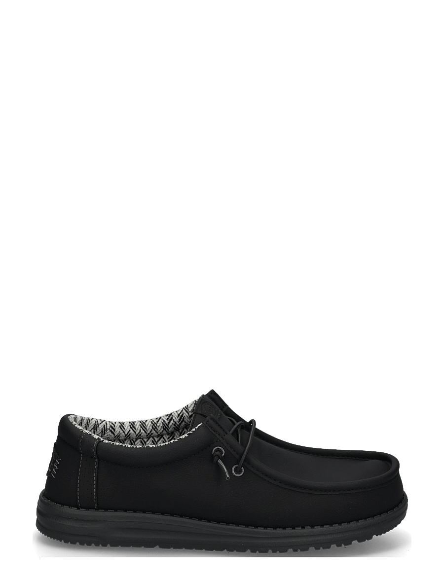 Hey Dude - WALLY CLASSIC - slip-on sneaker - black/charcoal - 2