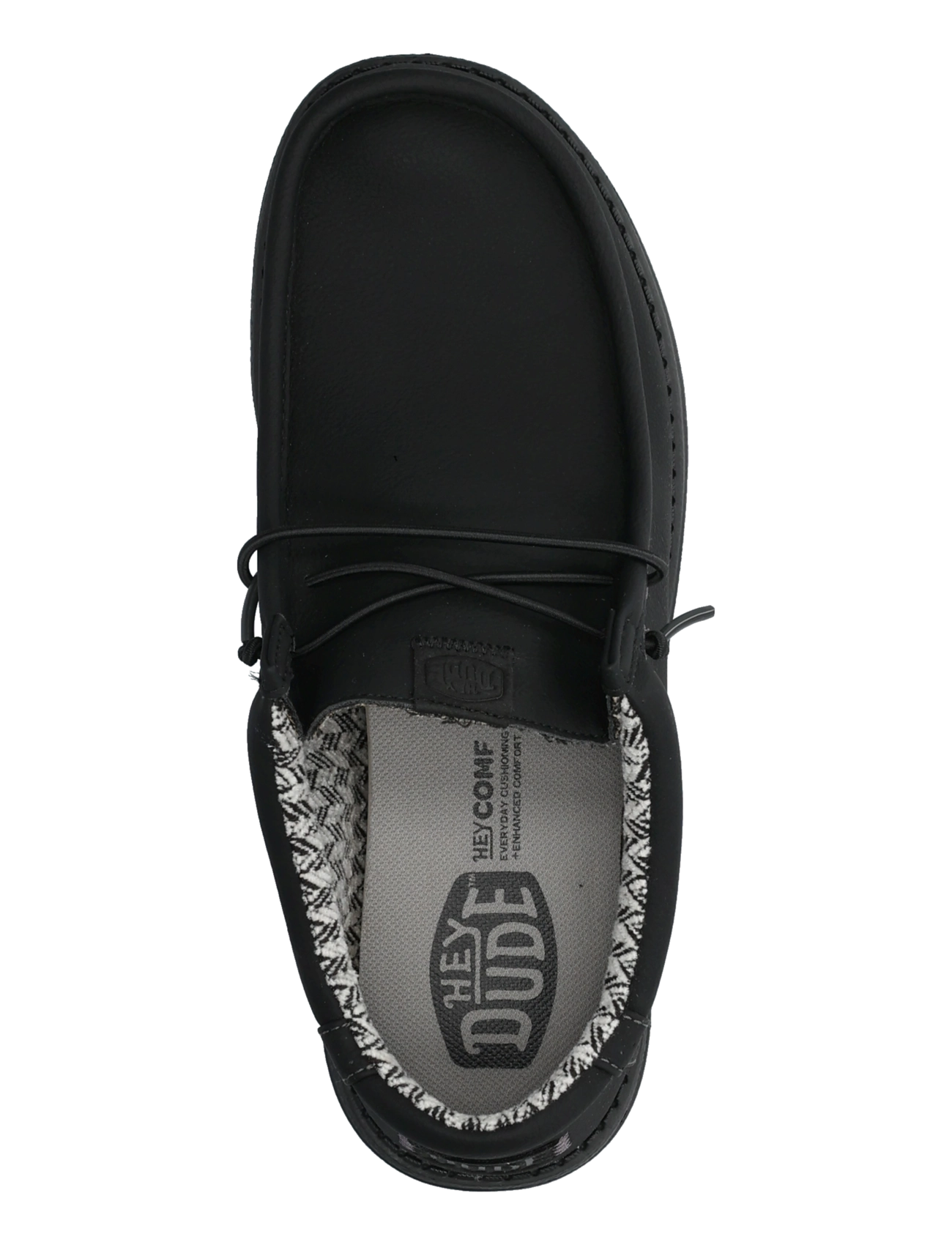 Hey Dude - WALLY CLASSIC - slip-on sneaker - black/charcoal - 3