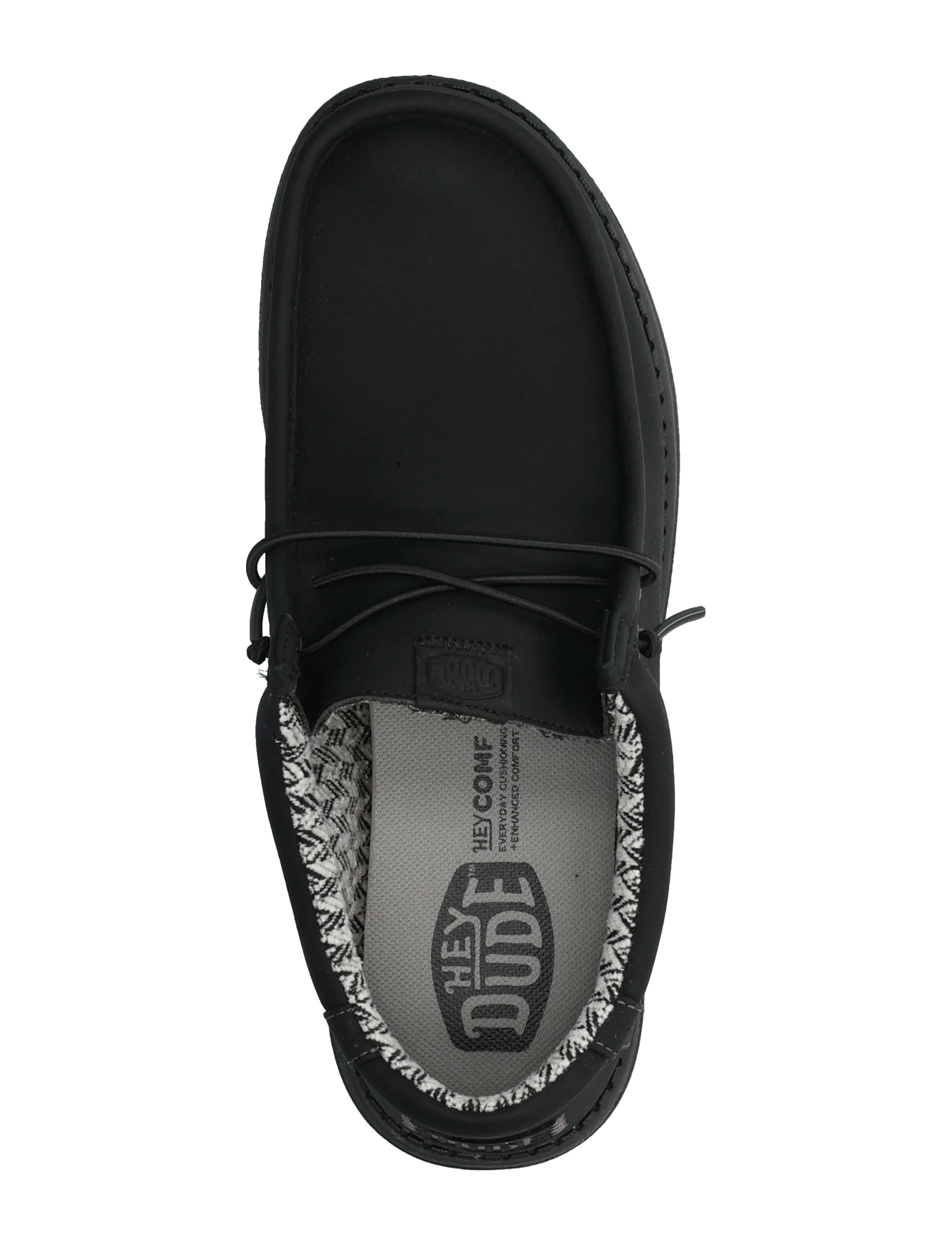 Hey Dude - WALLY CLASSIC - kollektioner - black/charcoal - 3