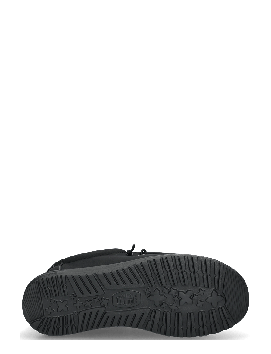 Hey Dude - WALLY CLASSIC - slip-on sneaker - black/charcoal - 4