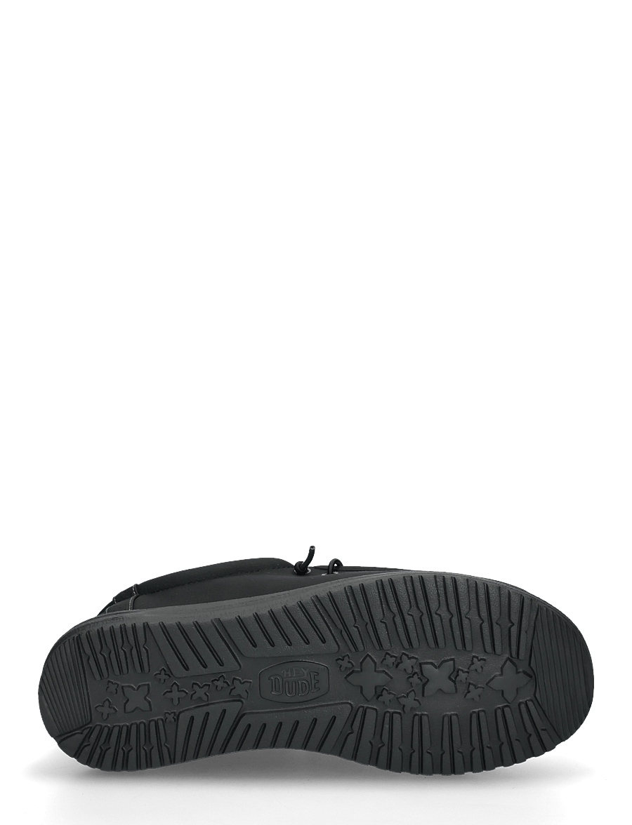 Hey Dude - WALLY CLASSIC - kollektioner - black/charcoal - 4