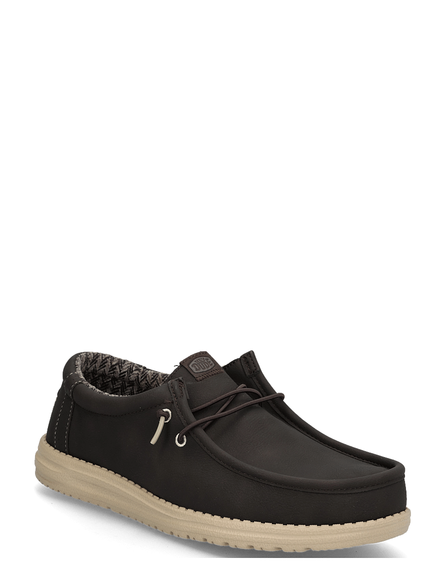 Hey Dude - WALLY CLASSIC - jalgatorgatavad tossud - mole brown - 0