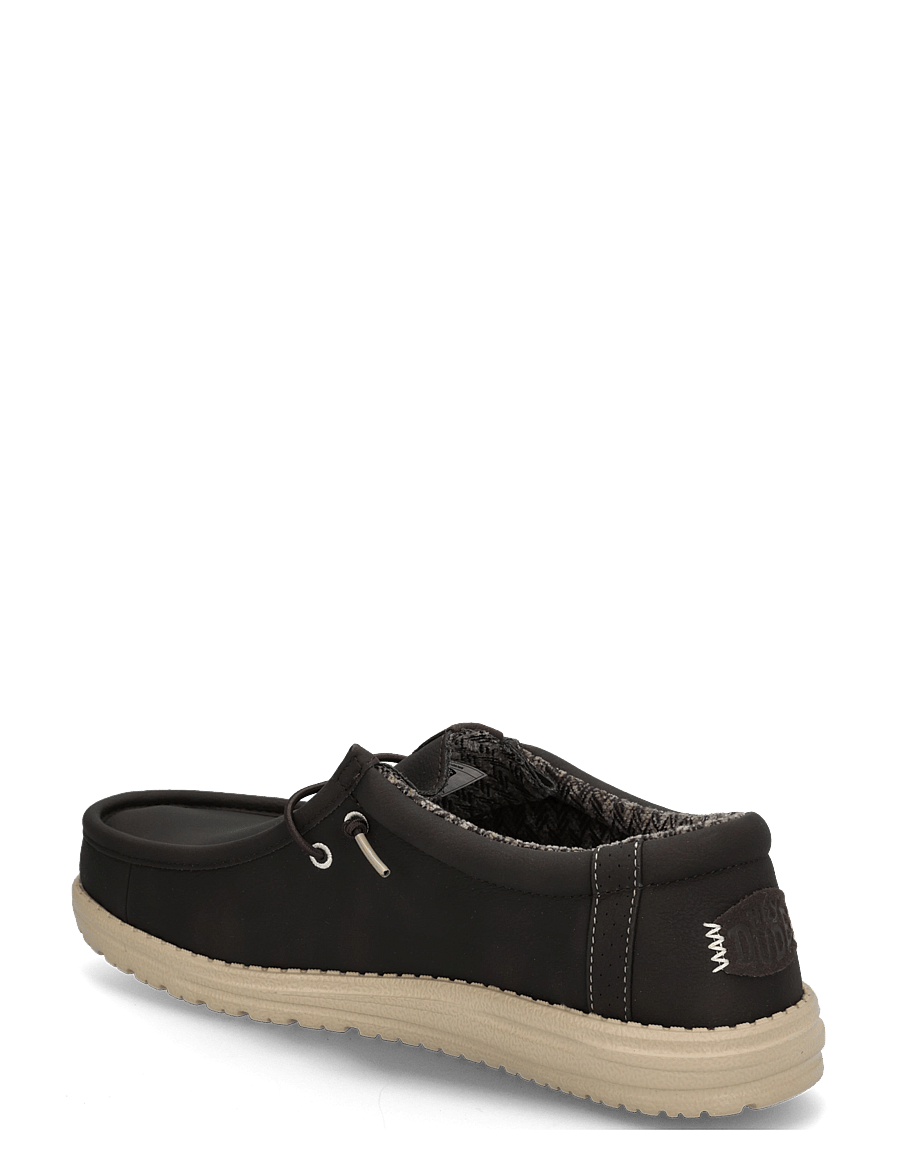 Hey Dude - WALLY CLASSIC - jalgatorgatavad tossud - mole brown - 1