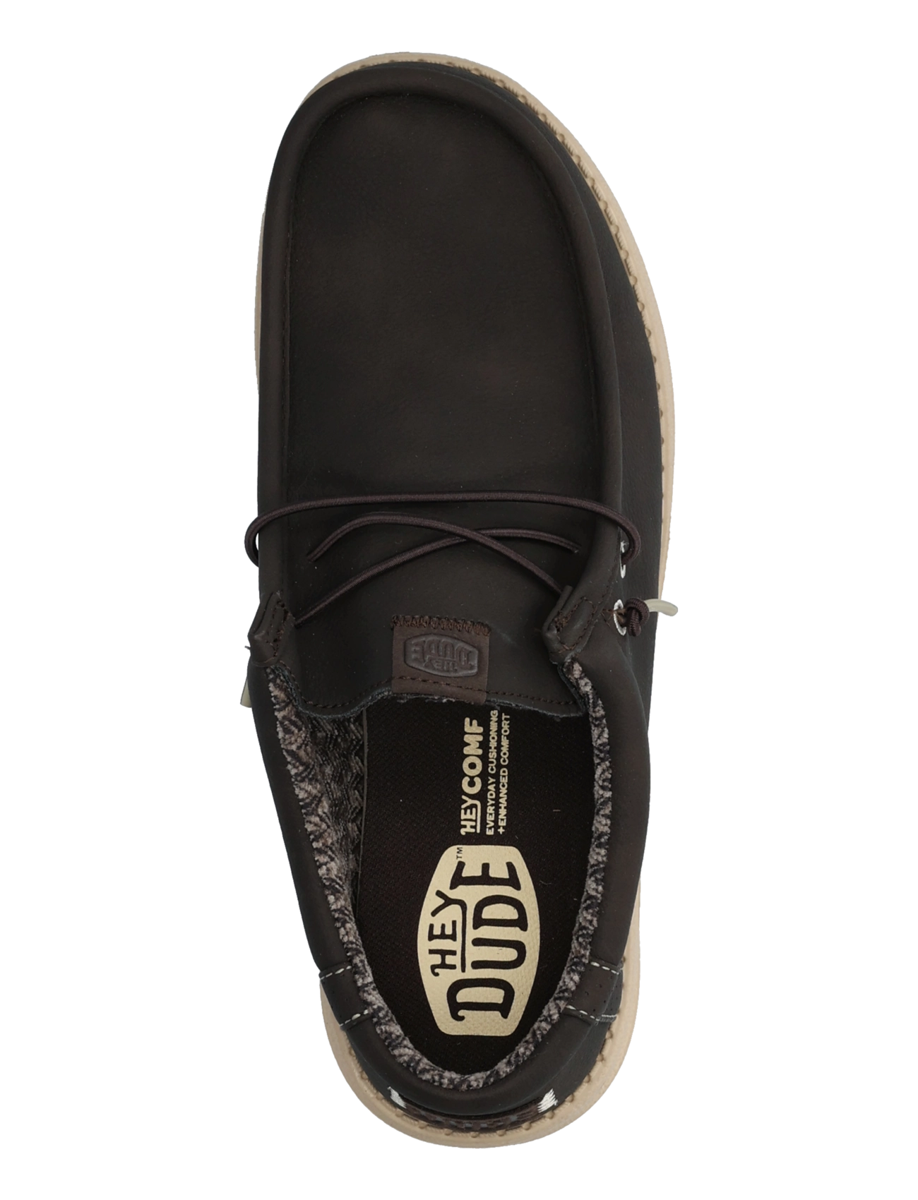 Hey Dude - WALLY CLASSIC - jalgatorgatavad tossud - mole brown - 3