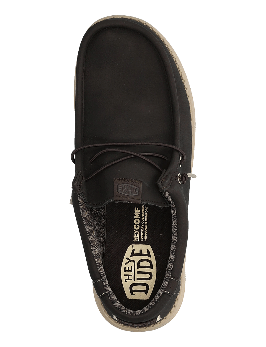 Hey Dude - WALLY CLASSIC - jalgatorgatavad tossud - mole brown - 3