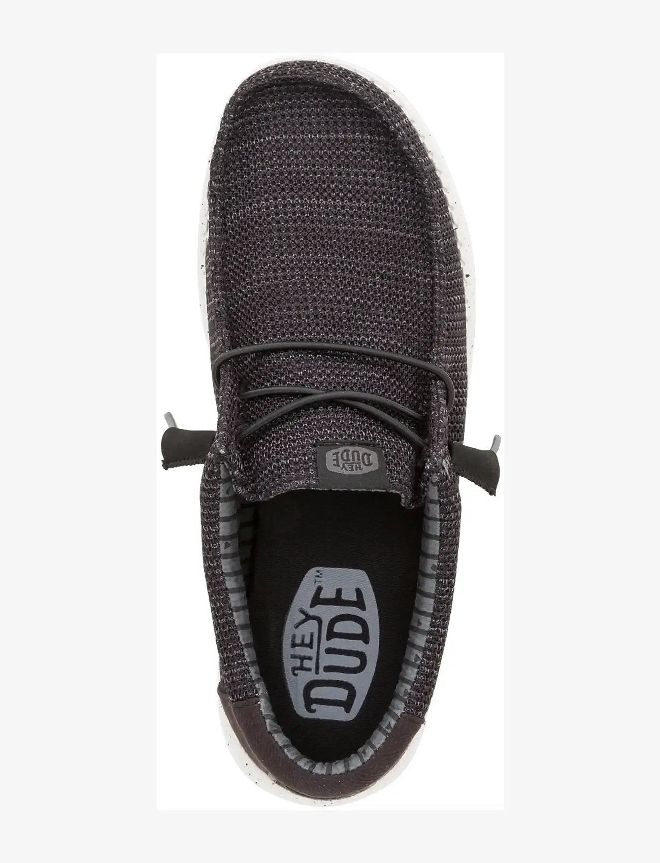 Hey Dude - WALLY STRETCH SOX - low tops - black/white - 5