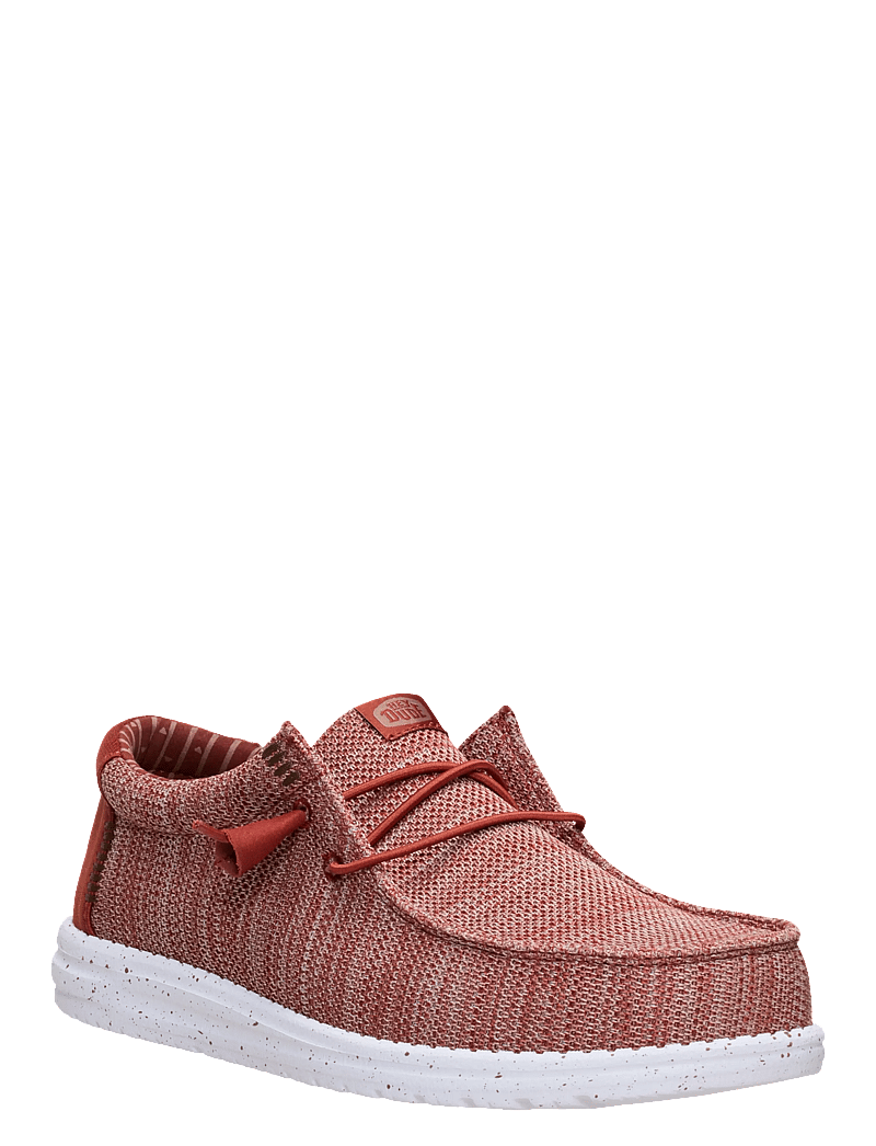 Hey Dude - WALLY STRETCH SOX - niedriger schnitt - burnt red/multi - 0