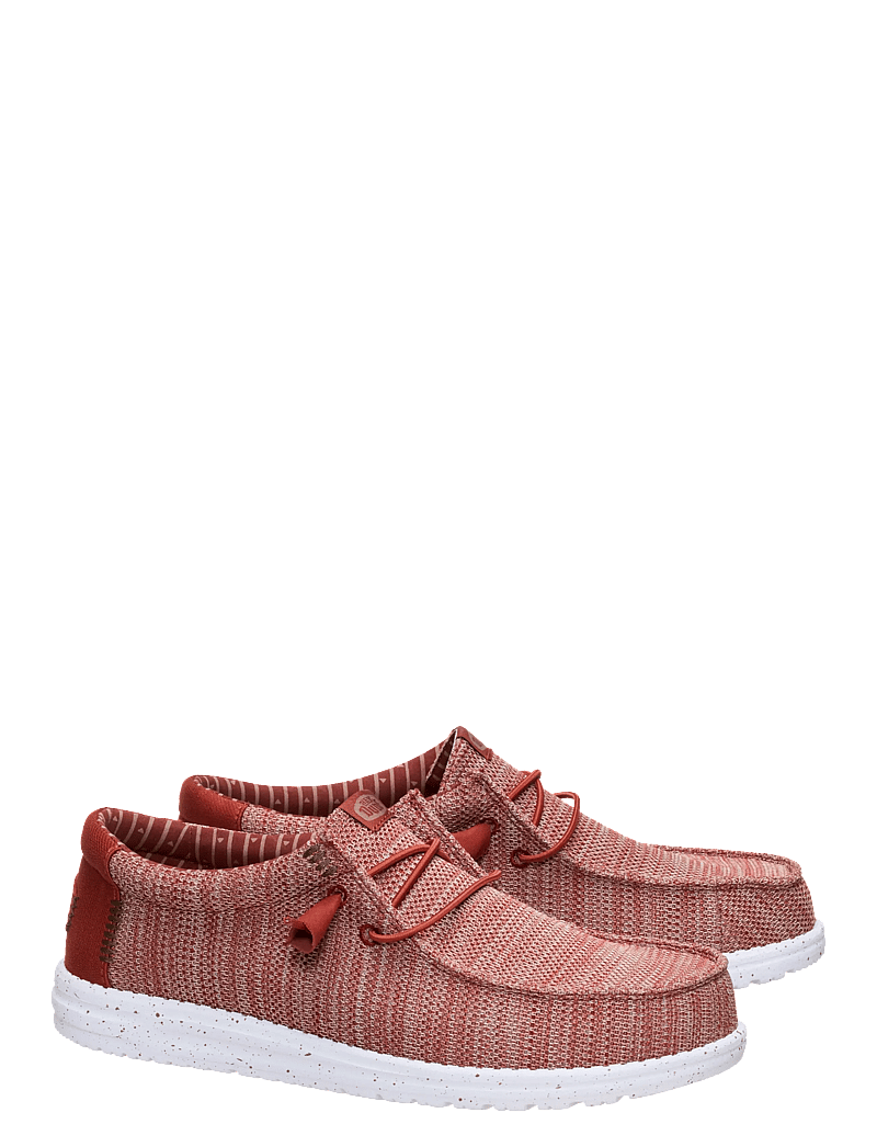 Hey Dude - WALLY STRETCH SOX - niedriger schnitt - burnt red/multi - 1