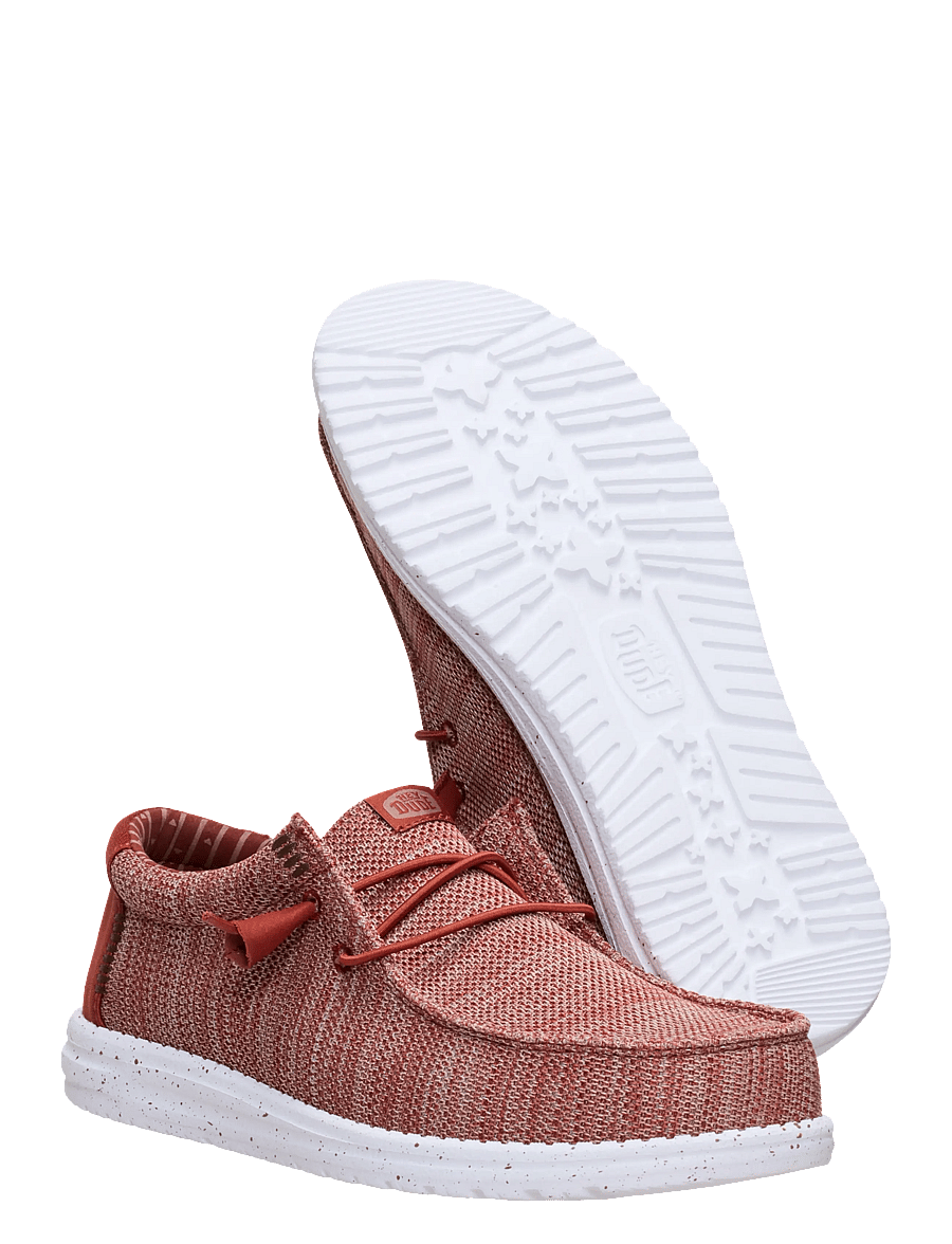 Hey Dude - WALLY STRETCH SOX - madala säärega tossud - burnt red/multi - 3