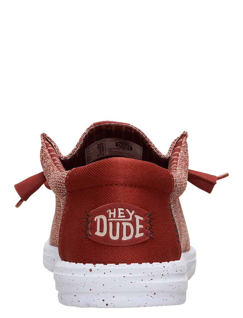 Hey Dude - WALLY STRETCH SOX - niedriger schnitt - burnt red/multi - 5