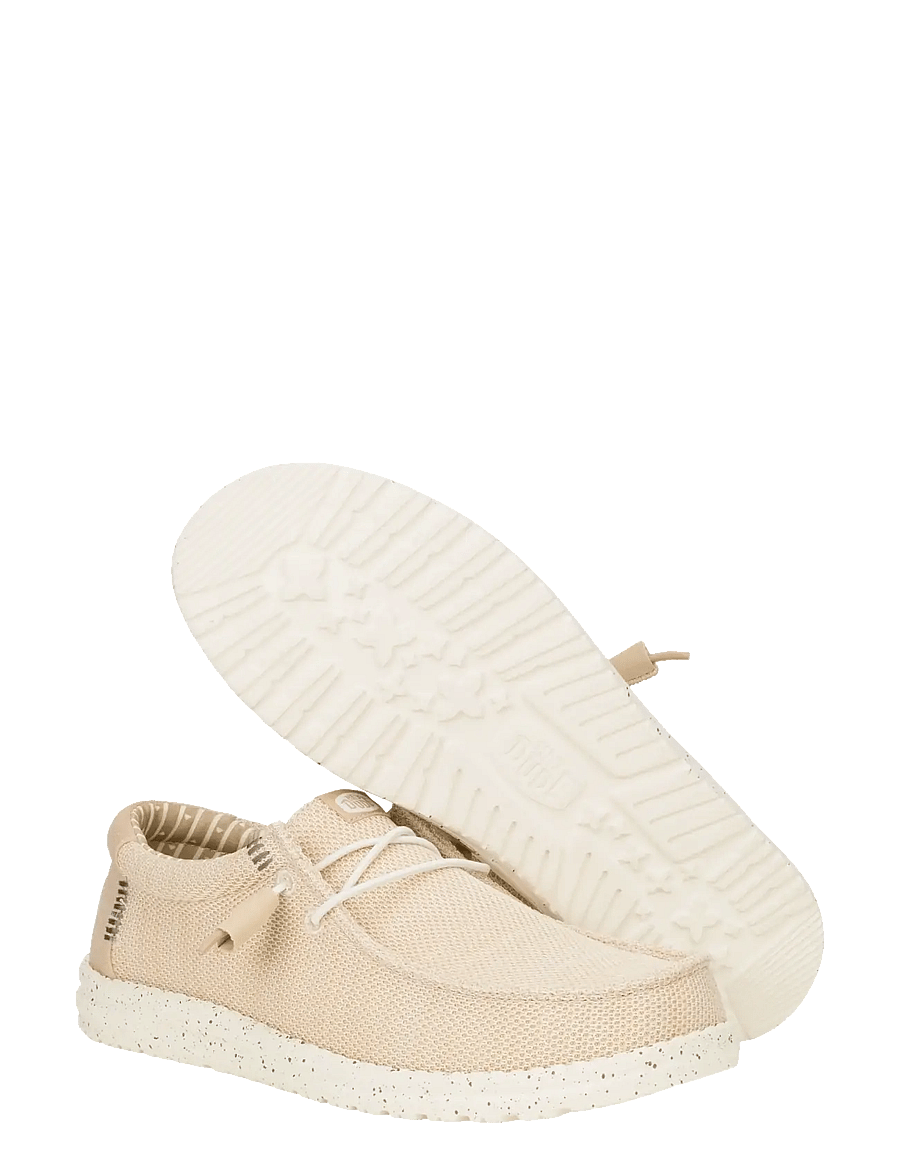 Hey Dude - WALLY STRETCH SOX - madala säärega tossud - irish cream/egret - 3