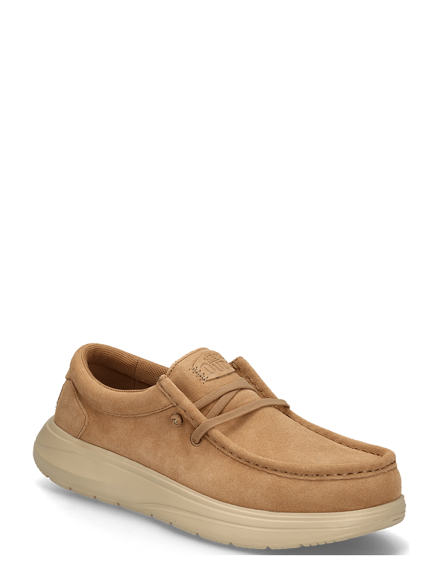 Hey Dude - WALLY X SUEDE - kollektionen - tobacco brown/irish cream - 0