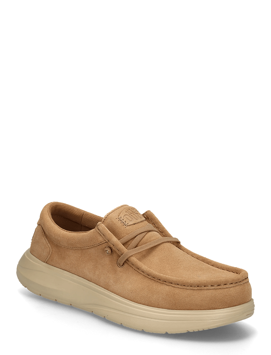 Hey Dude - WALLY X SUEDE - kollektionen - tobacco brown/irish cream - 0
