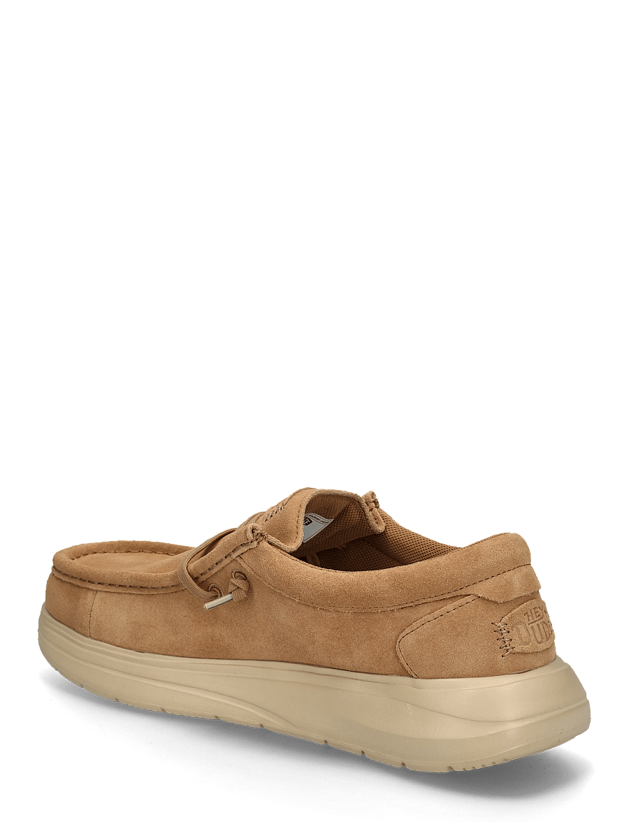 Hey Dude - WALLY X SUEDE - kollektionen - tobacco brown/irish cream - 1