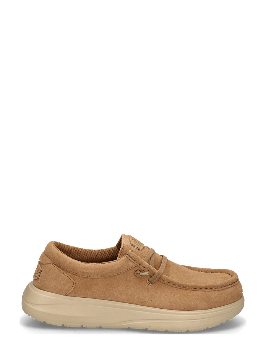Hey Dude - WALLY X SUEDE - kollektionen - tobacco brown/irish cream - 2