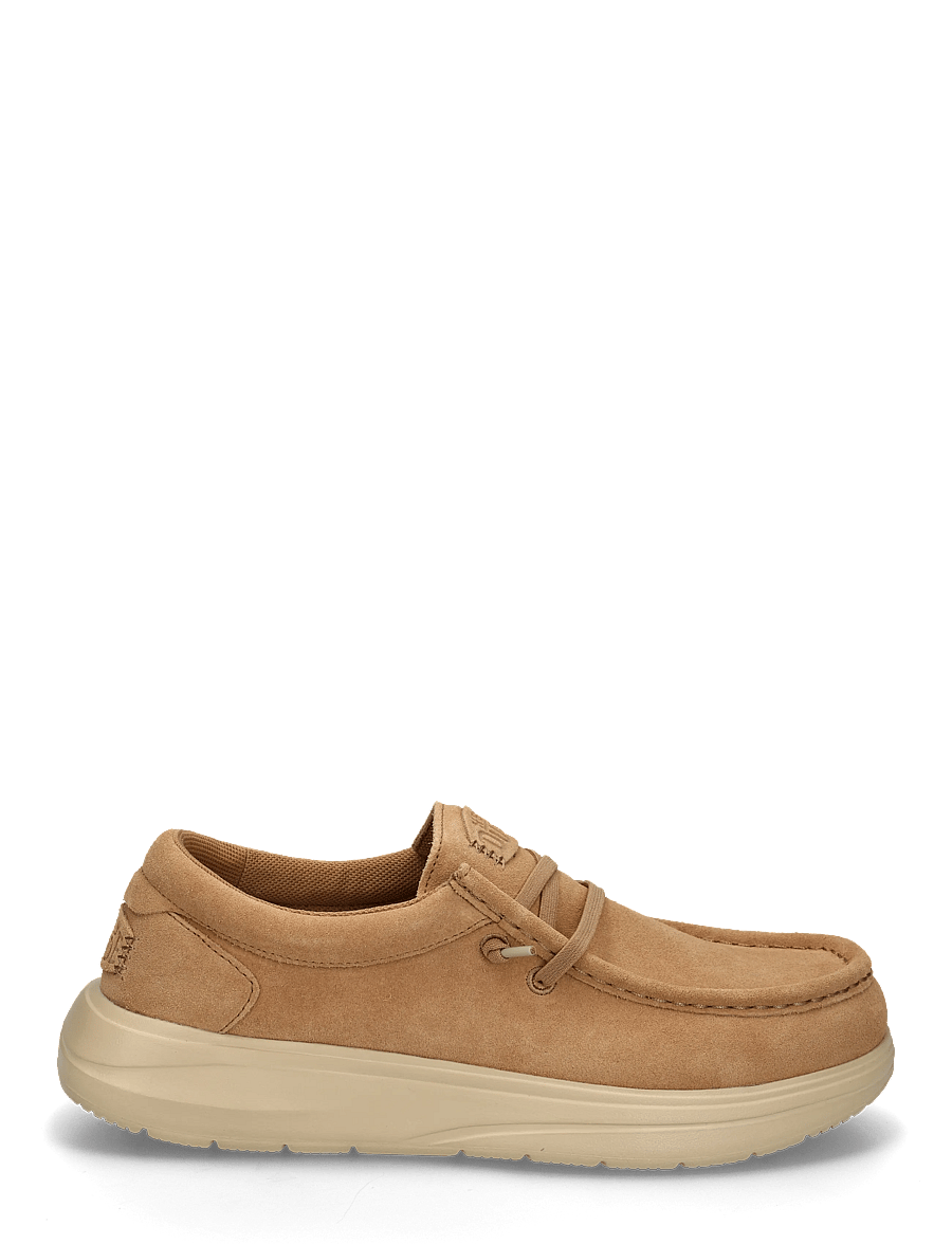 Hey Dude - WALLY X SUEDE - kollektionen - tobacco brown/irish cream - 2