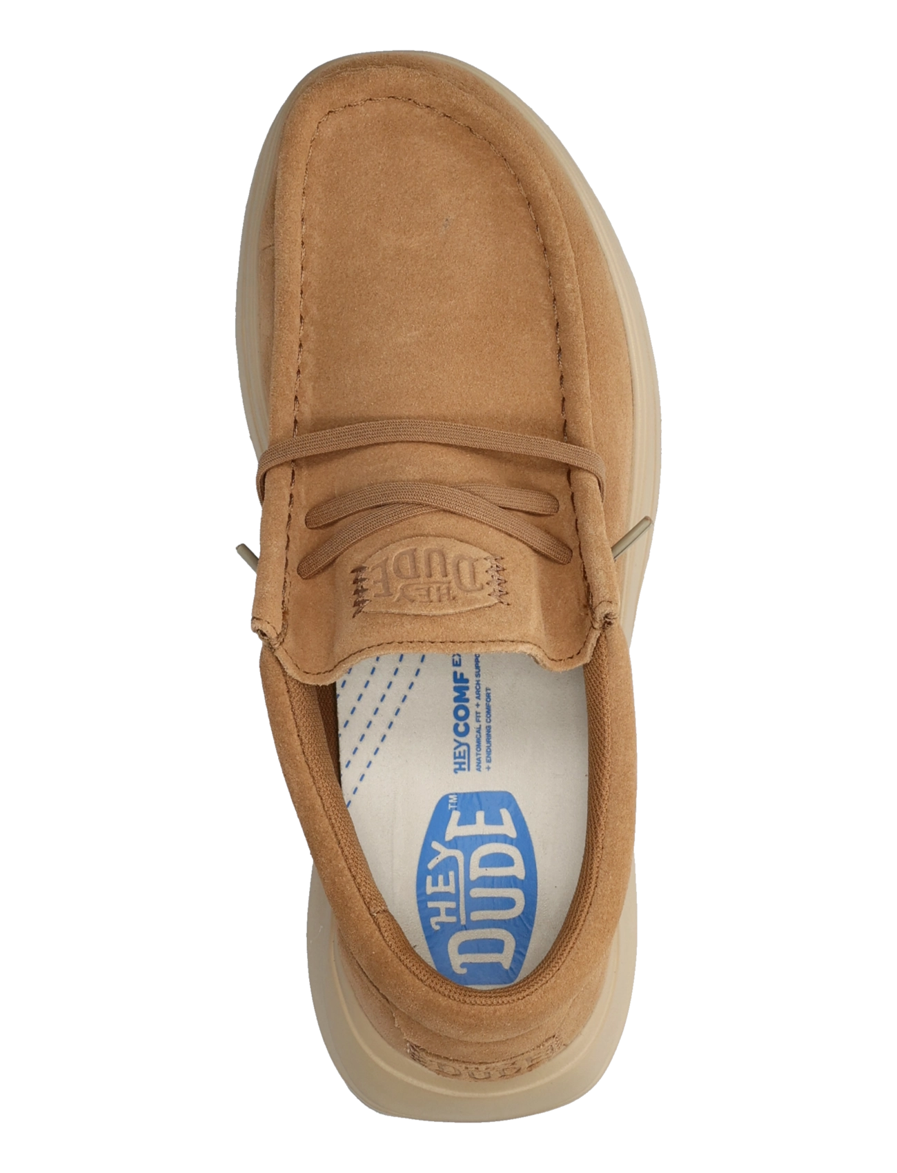 Hey Dude - WALLY X SUEDE - collections - tobacco brown/irish cream - 3