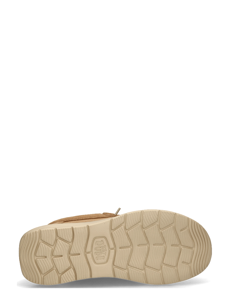 Hey Dude - WALLY X SUEDE - kollektionen - tobacco brown/irish cream - 4