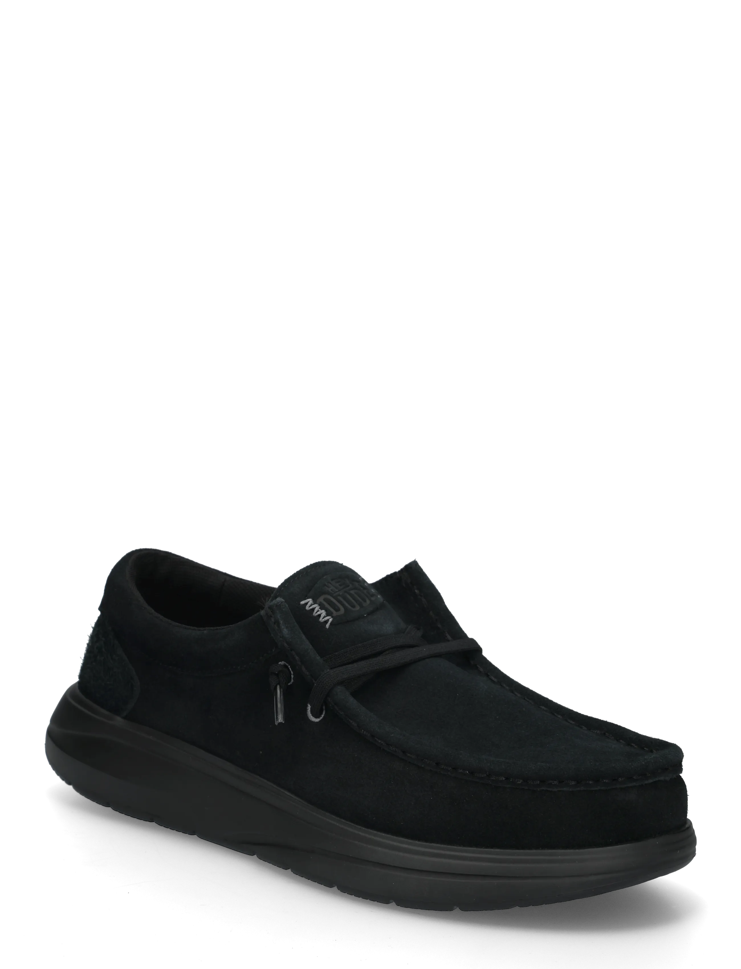 Hey Dude WALLY X SUEDE - Sejlersko - BLACK / black