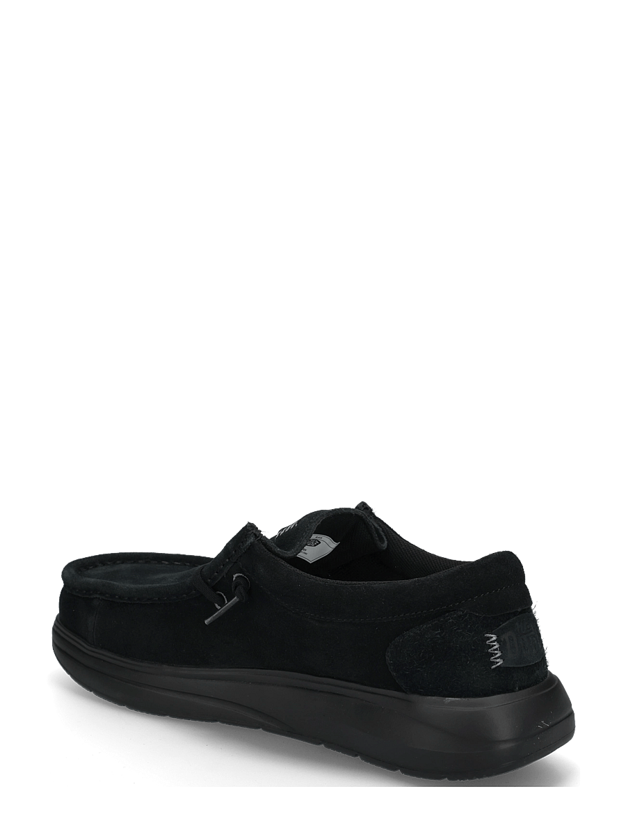 Hey Dude - WALLY X SUEDE - bootsschuhe - black - 1