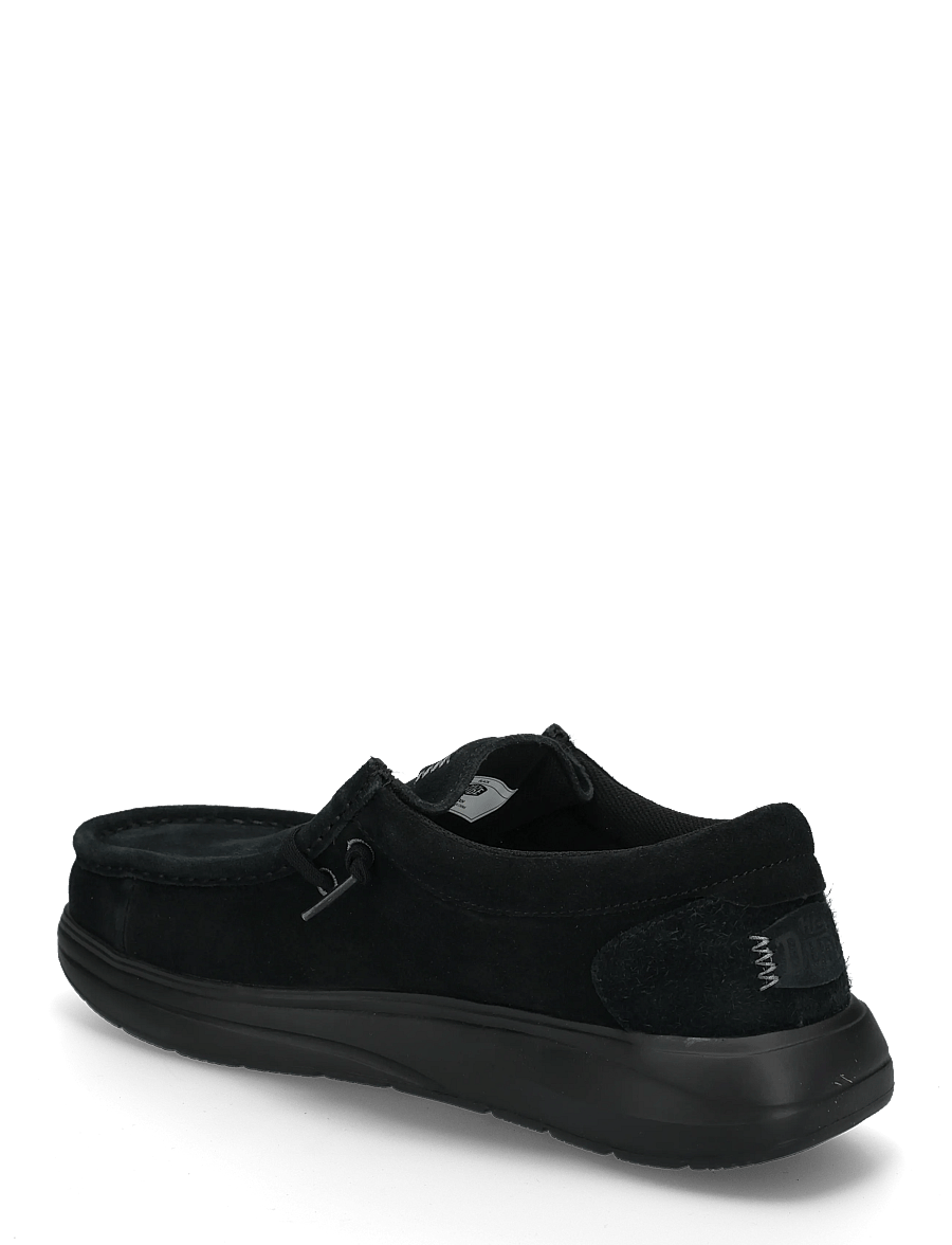 Hey Dude - WALLY X SUEDE - kollektioner - black - 1