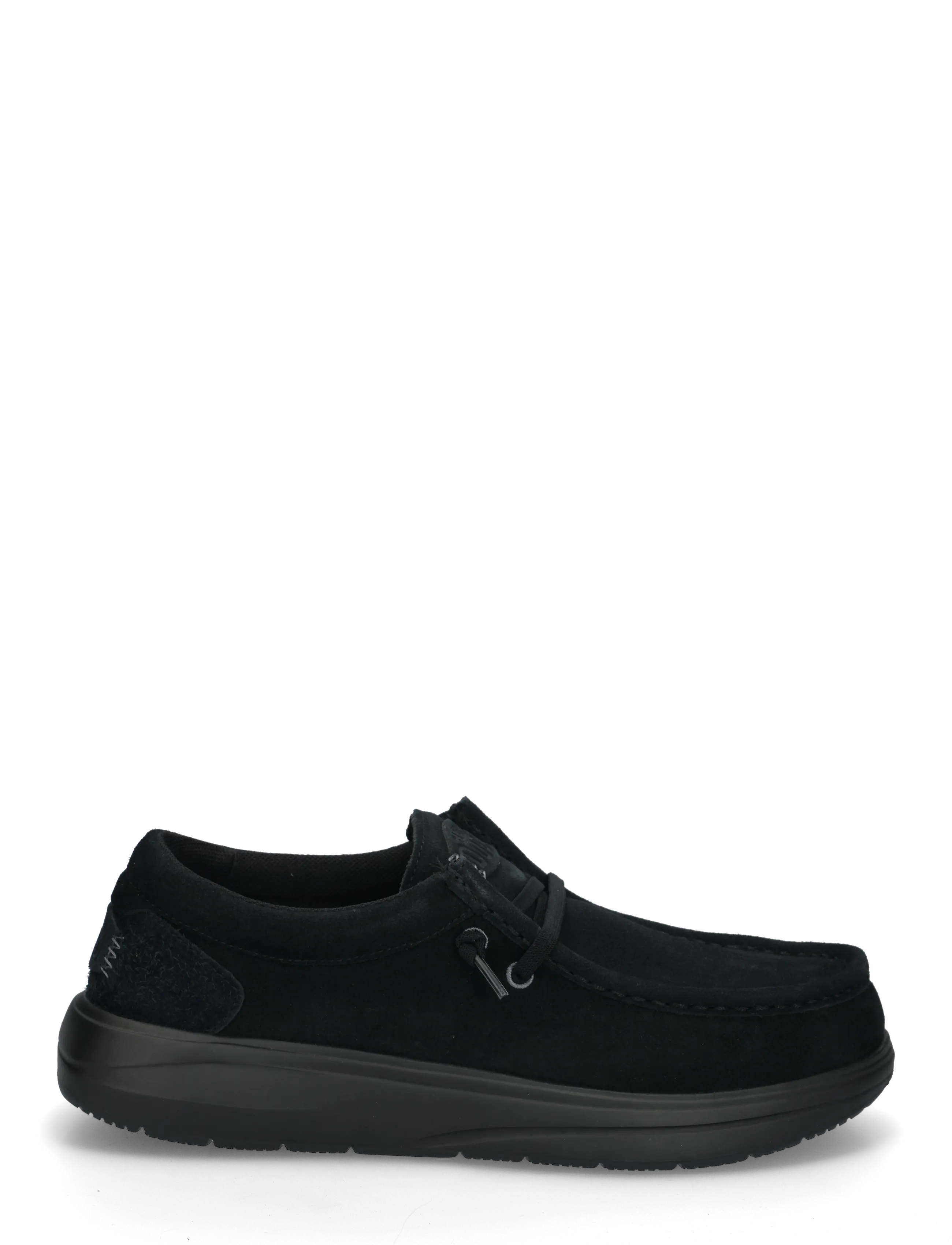 Hey Dude - WALLY X SUEDE - kollektioner - black - 2