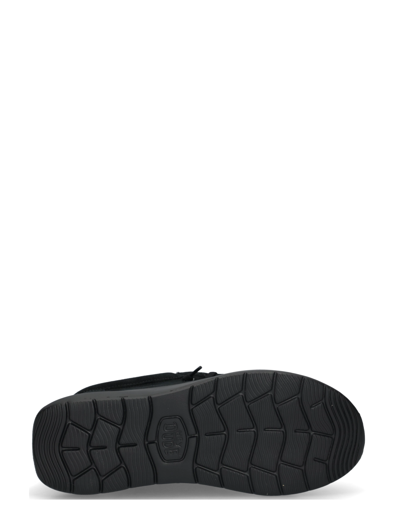 Hey Dude - WALLY X SUEDE - seglarskor - black - 4