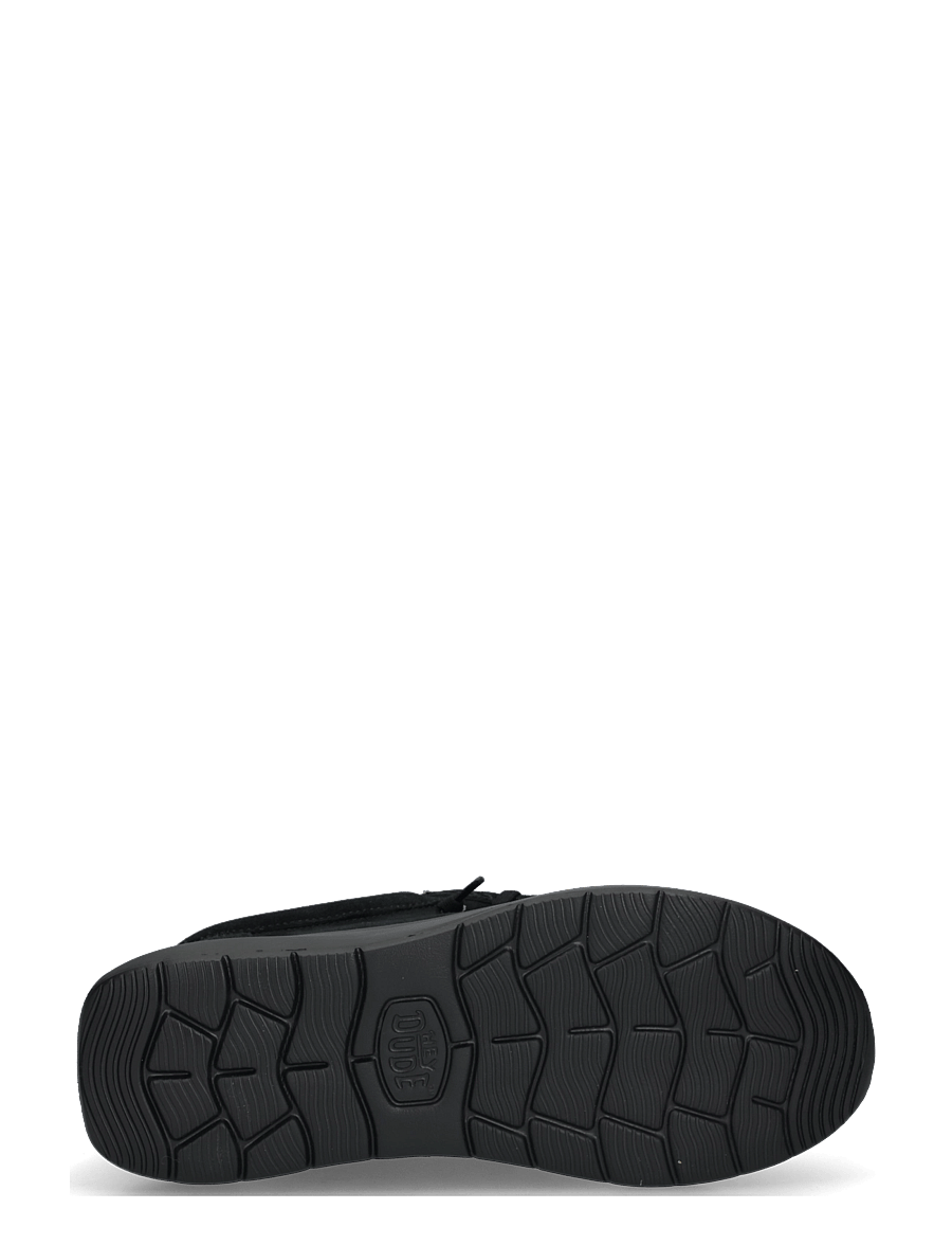 Hey Dude - WALLY X SUEDE - bootsschuhe - black - 4
