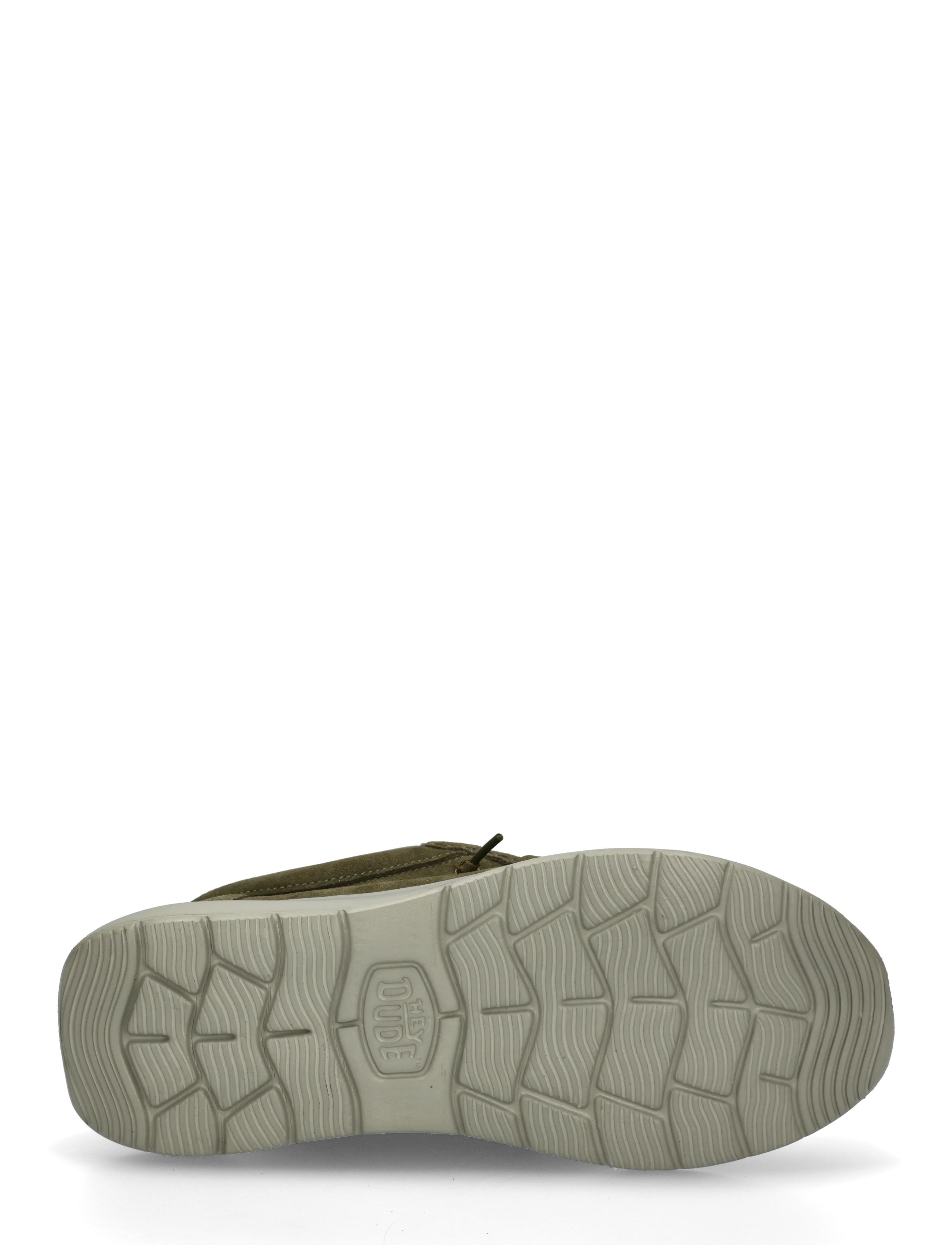 Hey Dude - WALLY X SUEDE - kollektionen - dark olive/stone grey - 4
