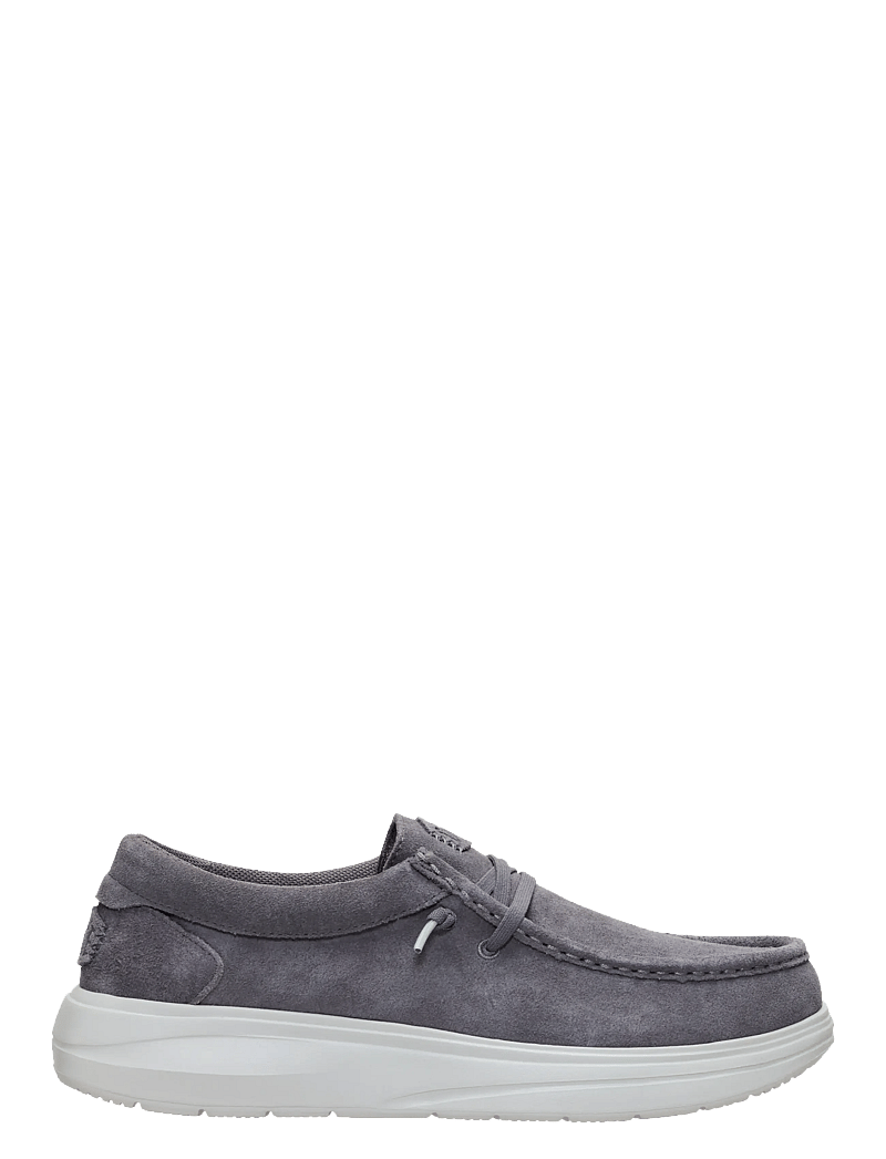 Hey Dude - WALLY X SUEDE - bootsschuhe - grey/dawm blue - 2