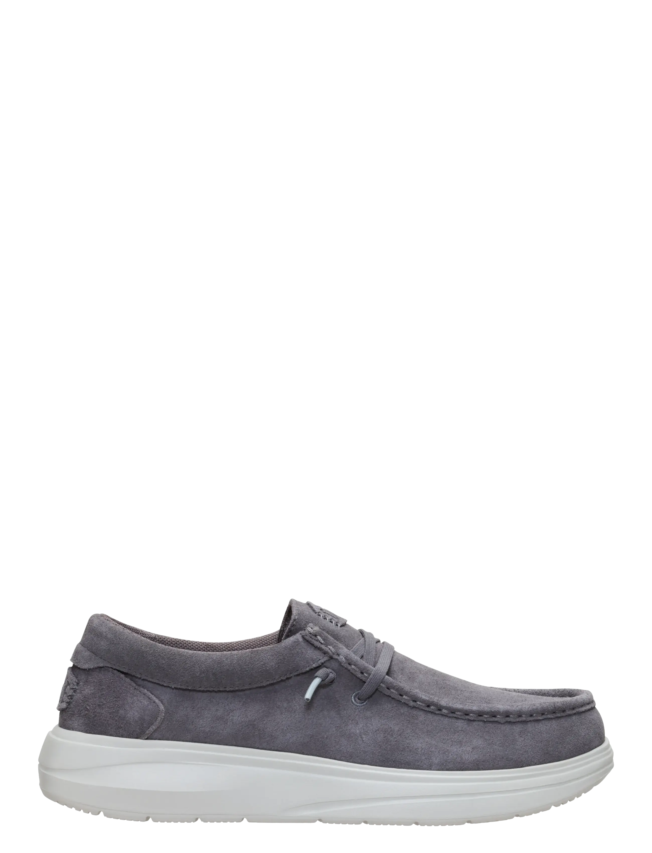 Hey Dude - WALLY X SUEDE - mænd - grey/dawm blue - 2
