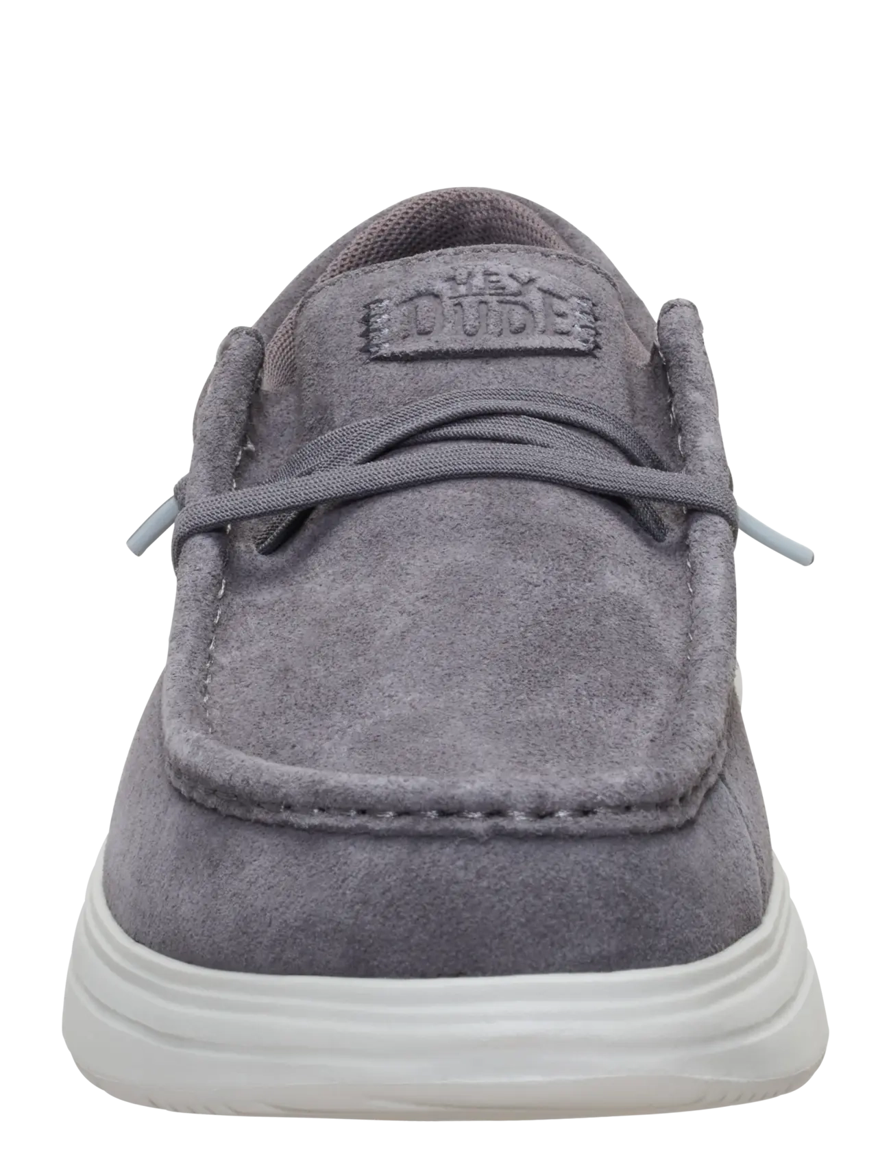 Hey Dude - WALLY X SUEDE - mænd - grey/dawm blue - 4