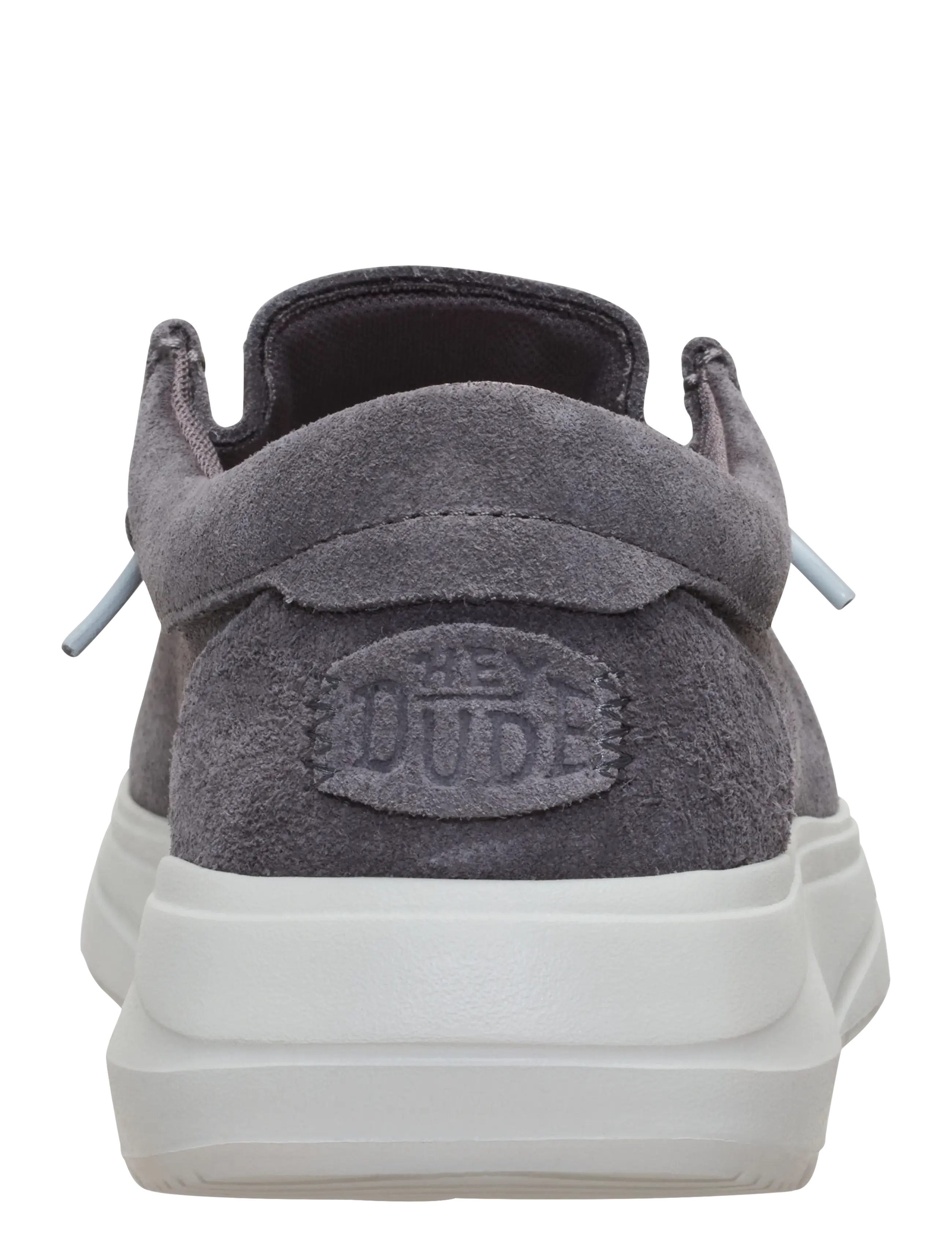 Hey Dude - WALLY X SUEDE - mænd - grey/dawm blue - 5