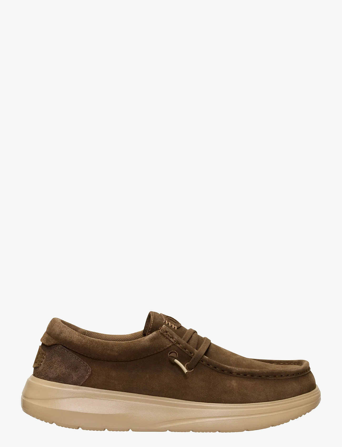 Hey Dude - WALLY X SUEDE - boat shoes - teak brown/incense - 2