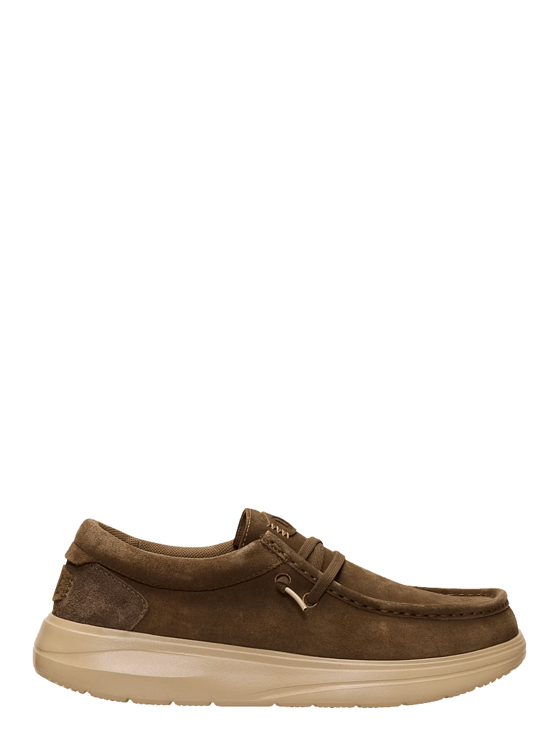 Hey Dude - WALLY X SUEDE - bootsschuhe - teak brown/incense - 2