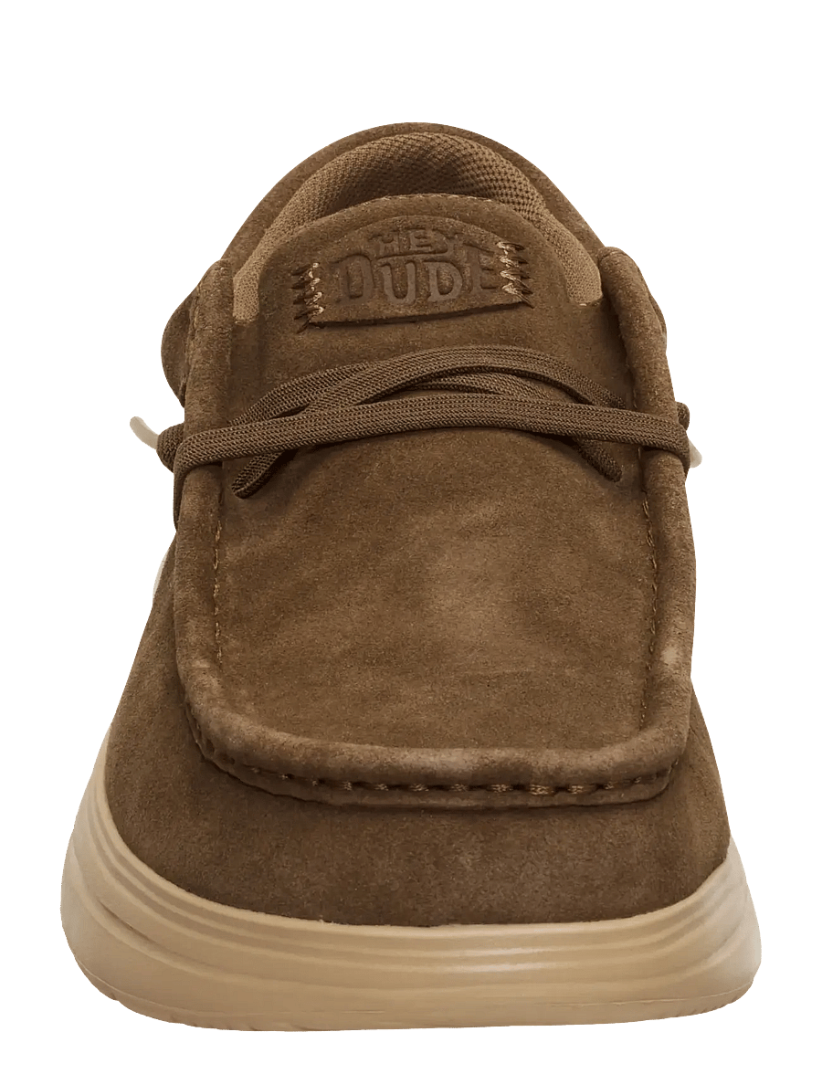 Hey Dude - WALLY X SUEDE - mokassins - teak brown/incense - 4