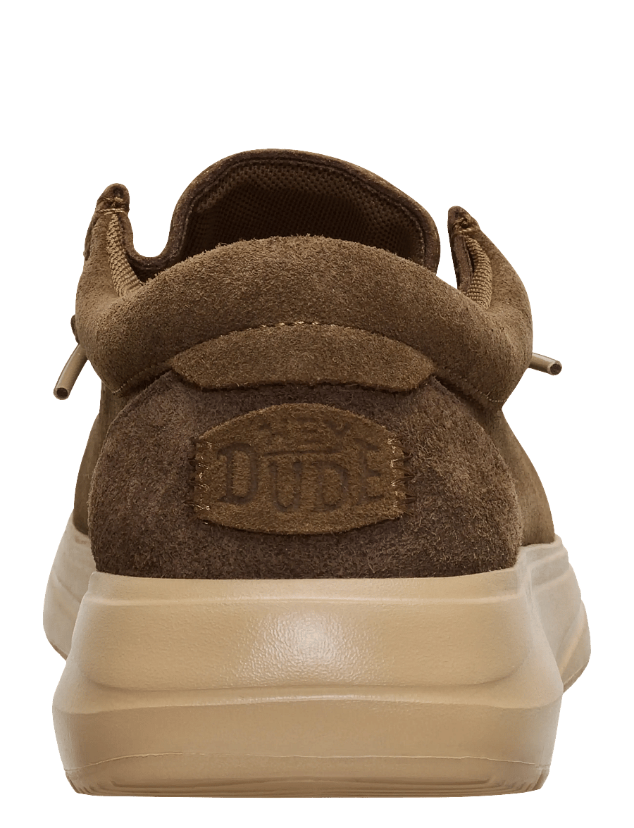 Hey Dude - WALLY X SUEDE - mokassins - teak brown/incense - 5