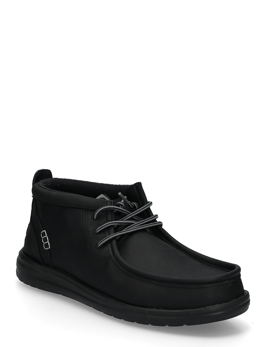 Hey Dude - WALLY MID GRIPR CLASSIC - chukka boots - black/black - 0