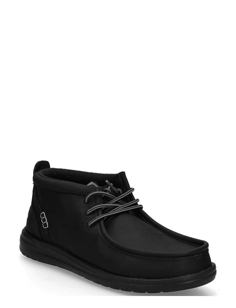 Hey Dude - WALLY MID GRIPR CLASSIC - chukka boots - black/black - 0