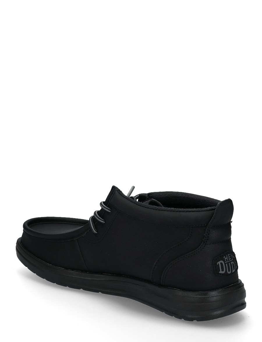 Hey Dude - WALLY MID GRIPR CLASSIC - chukka boots - black/black - 1