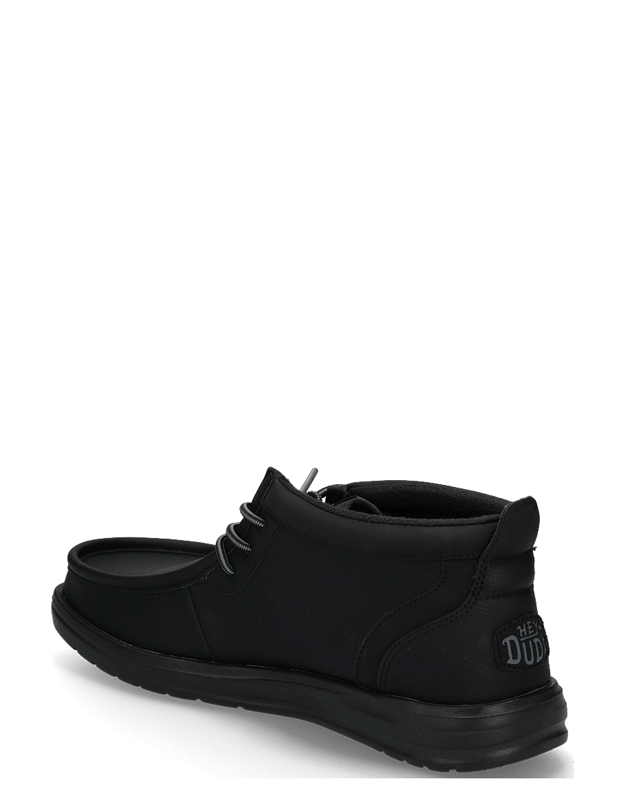 Hey Dude - WALLY MID GRIPR CLASSIC - chukka boots - black/black - 1