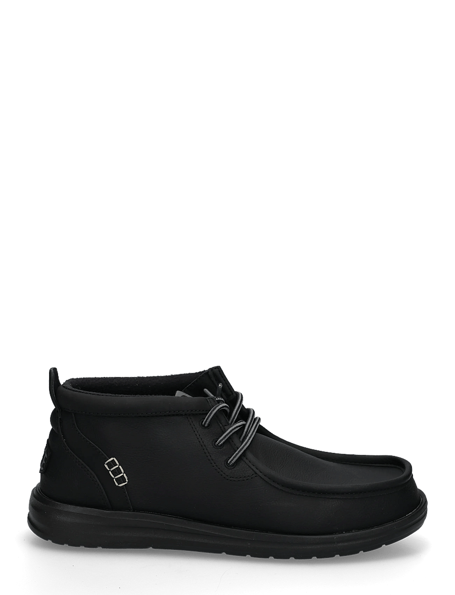 Hey Dude - WALLY MID GRIPR CLASSIC - chukka boots - black/black - 2