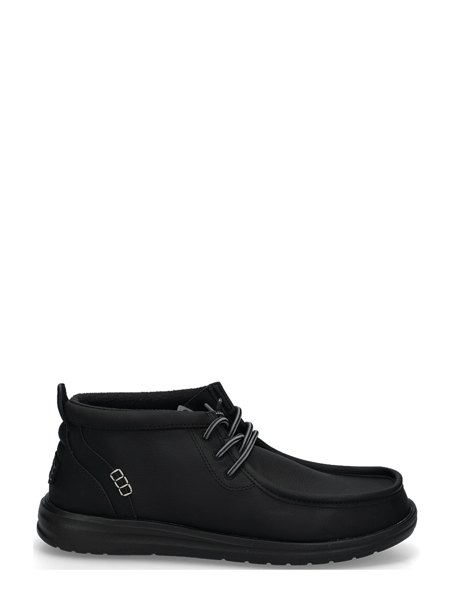 Hey Dude - WALLY MID GRIPR CLASSIC - chukka boots - black/black - 2