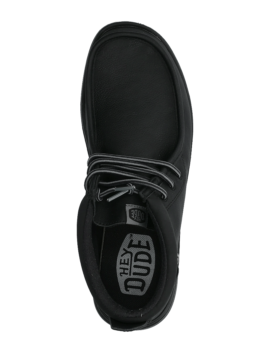 Hey Dude - WALLY MID GRIPR CLASSIC - chukka boots - black/black - 3