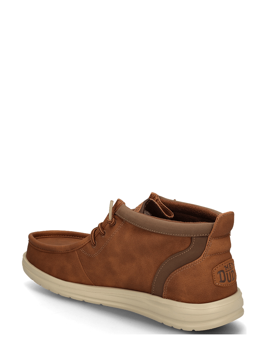 Hey Dude - WALLY MID GRIPR CLASSIC - chukka boots - cognac/tan - 1