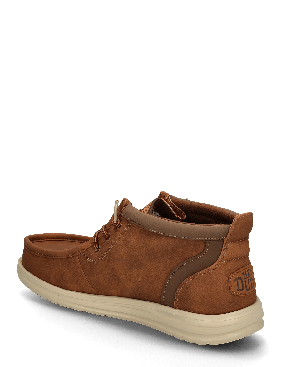 Hey Dude - WALLY MID GRIPR CLASSIC - chukka boots - cognac/tan - 1