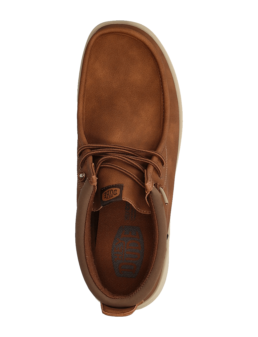Hey Dude - WALLY MID GRIPR CLASSIC - chukka boots - cognac/tan - 3