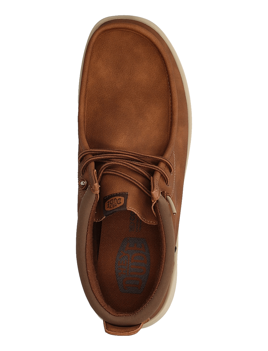 Hey Dude - WALLY MID GRIPR CLASSIC - chukka boots - cognac/tan - 3